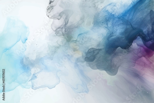 Abstract splashed watercolor textured background