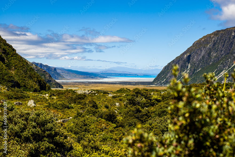 Obraz premium Mt Cook, New Zealand