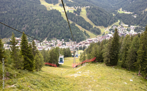 Wallpaper Mural Cable car in the Dolomites Torontodigital.ca