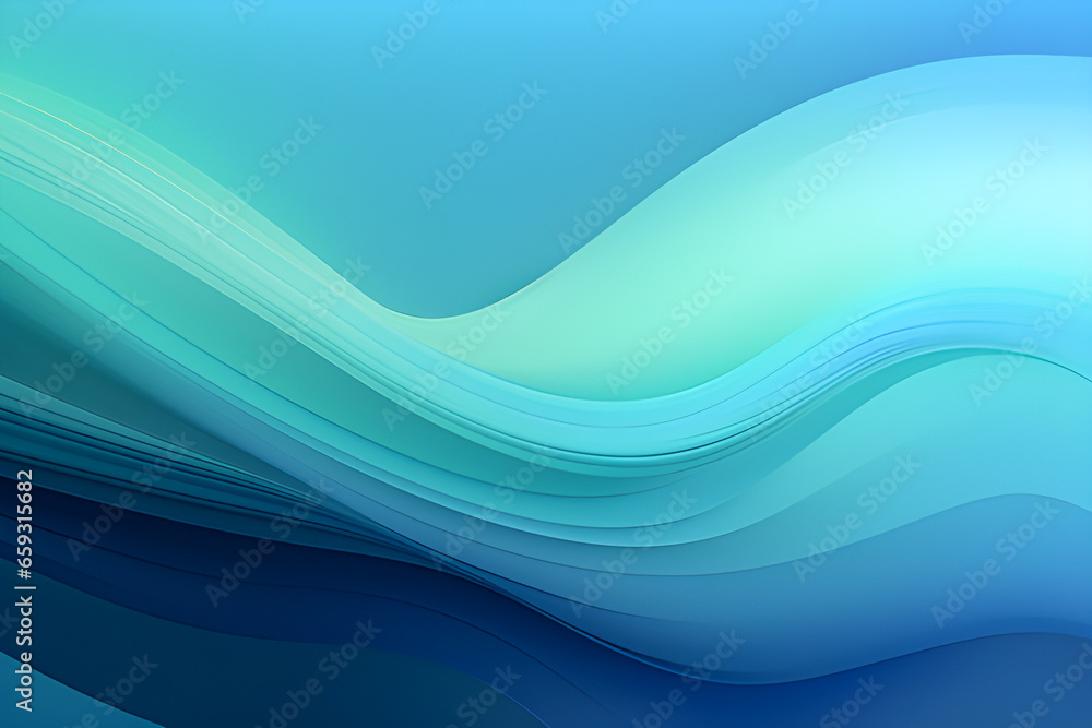 Futuristic Banner Background With Cadet Blue, Light Sea Green and Midnight Blue Color. Modern Soft Curvy Waves Background Design. Futuristic Banner Background With Cadet Blue, Light Sea Green and Midnight Blue Color. Modern Soft Curvy Waves Background Design.
