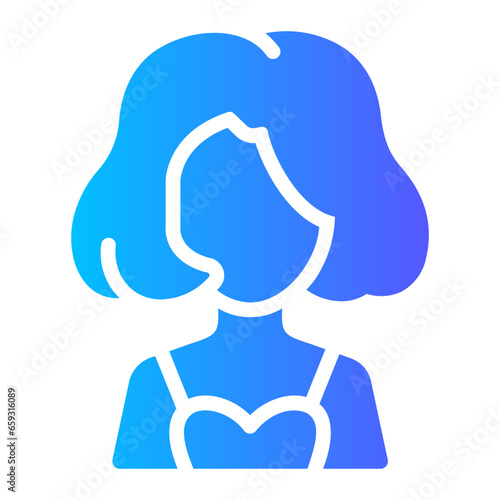 actress Gradient icon