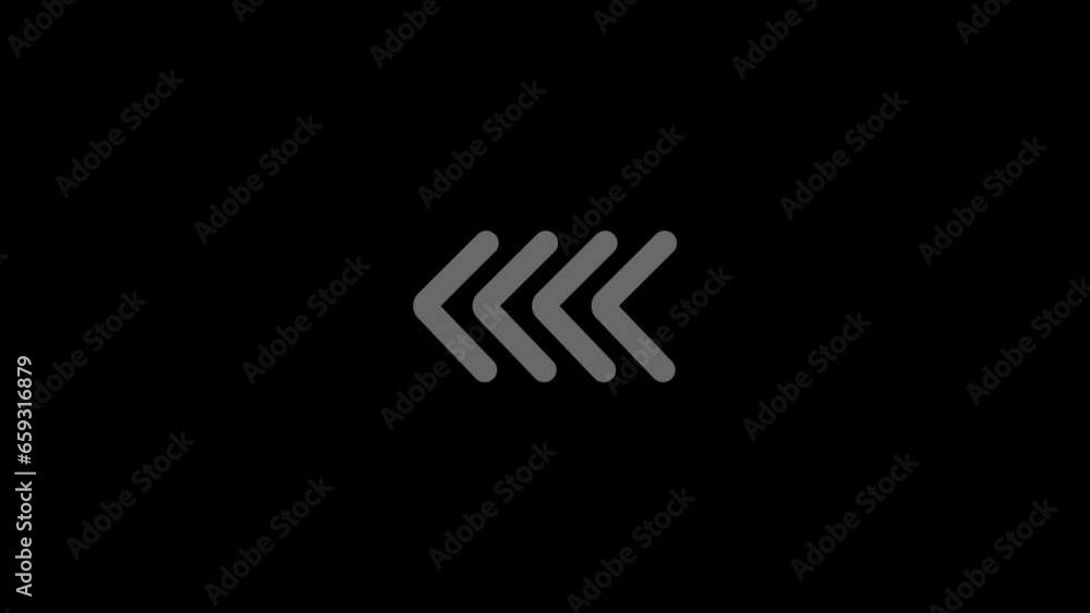 A colourful arrow icon animation on the background . A colourful arrow icon animation on the background .