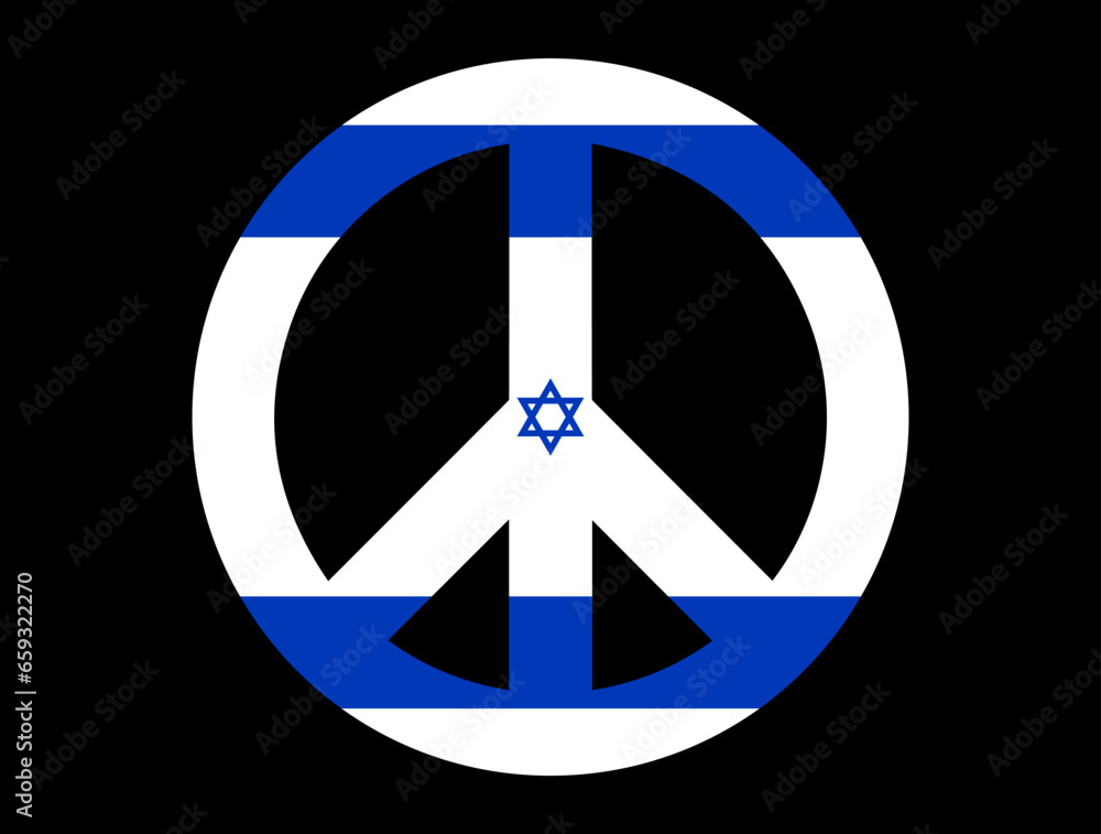 Israeli peace symbol - stay with Israel. Israel vector poster. Concept of Israeli and Hamas military crisis, conflict between Israel and Gaza Strip. Support, pray and help Israelites during the war Israeli peace symbol - stay with Israel. Israel vector poster. Concept of Israeli and Hamas military crisis, conflict between Israel and Gaza Strip. Support, pray and help Israelites during the war