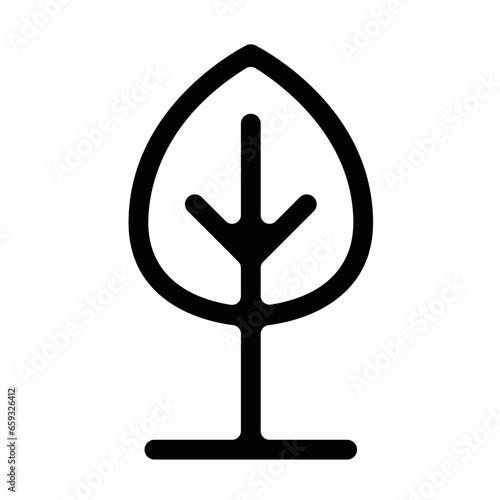 arbre plant pictogramme icones bouton picto nature gras