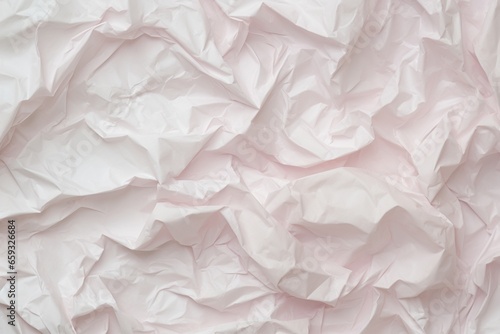 Wallpaper Mural Pastel Elegance: Background Image of Crumpled Paper Texture in Light, Soft Tones Torontodigital.ca