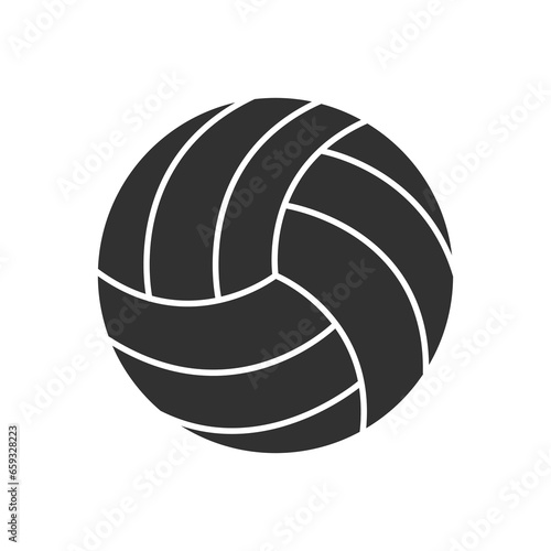 Volleyball icon isolated on transparent background. photo