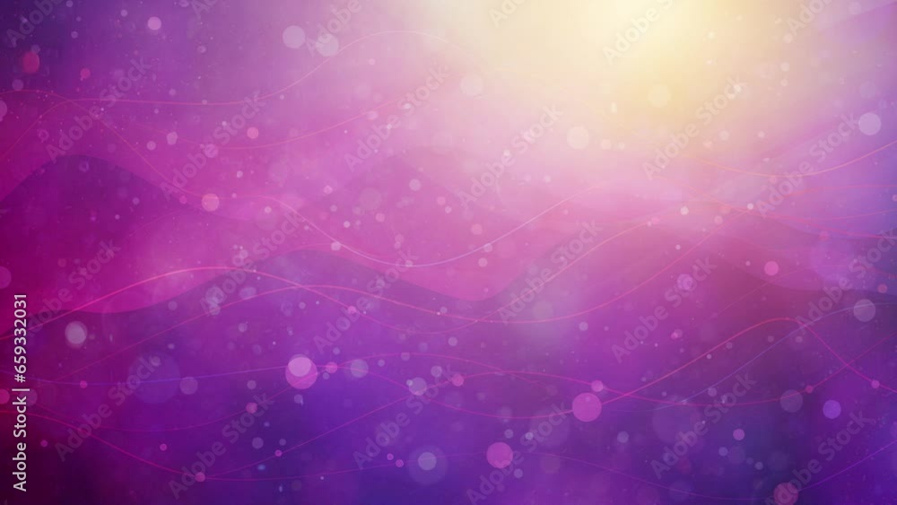 Abstract defocused purple background with waves, lights and floating particles - Dreamscape: Exploring the Enigmatic World of Abstract Waves and Lights Abstract defocused purple background with waves, lights and floating particles - Dreamscape: Exploring the Enigmatic World of Abstract Waves and Lights