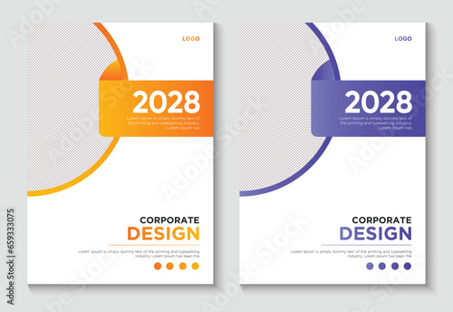 corporate Book Cover design Template