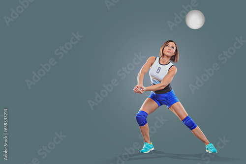 volleyball girl © Val Thoermer