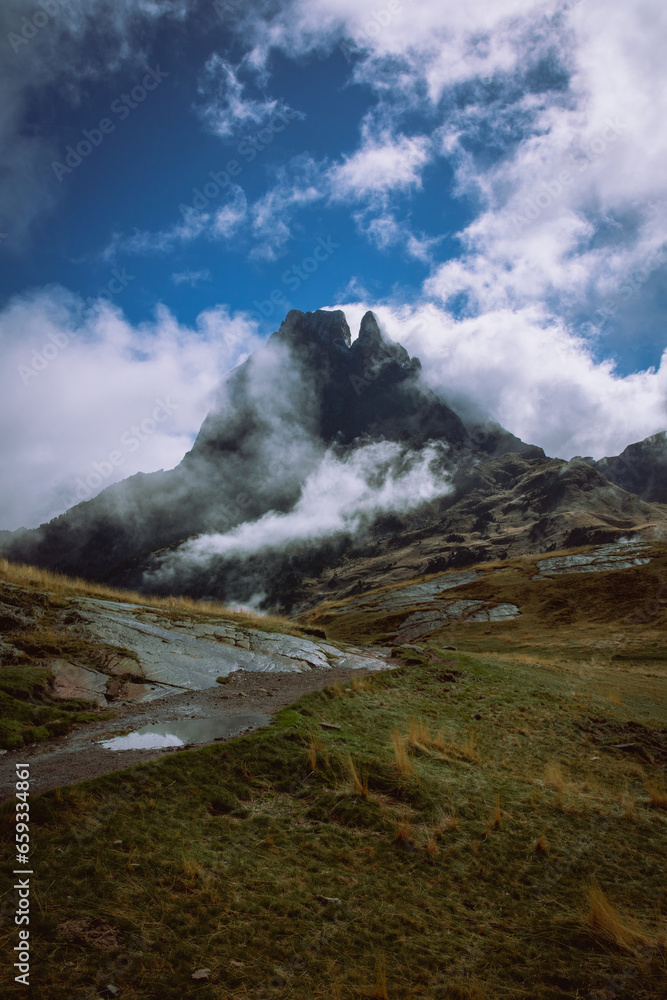 mountain peak mountain peak