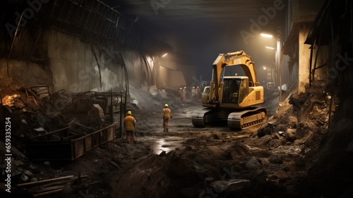 Tunnel Excavation photo