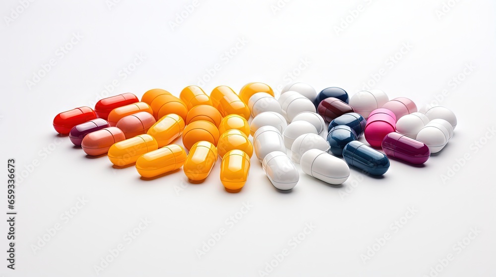 homeopathic pills shot against a white background. alternative medicine homeopathic pills shot against a white background. alternative medicine
