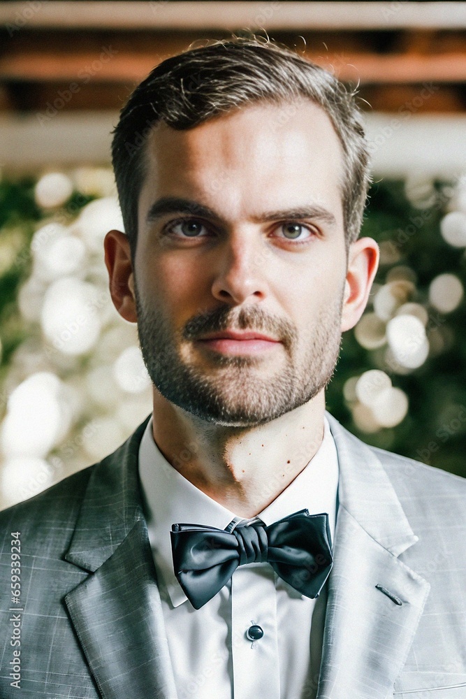 close portrait of a handsome young white Italian man in suit close portrait of a handsome young white Italian man in suit