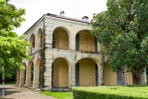 Historic building of the French Consulate in Longzhou, Longzhou, Guangxi, China photo