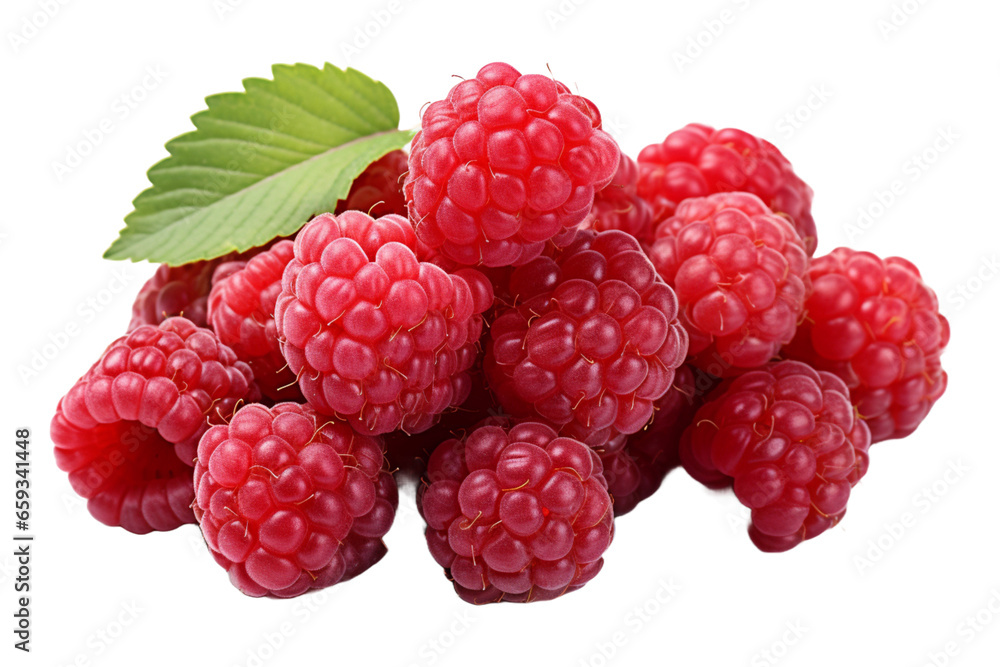 Red Raspberry isolated on transparent or white background. Red Raspberry isolated on transparent or white background.