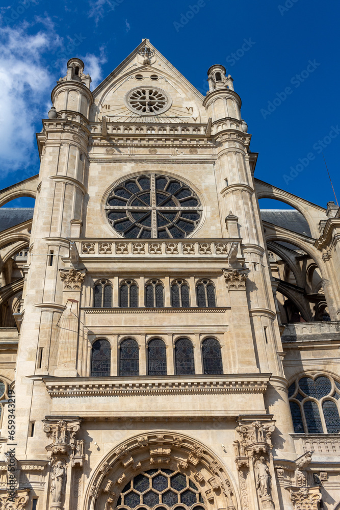 Fototapeta premium saint eustache church in paris