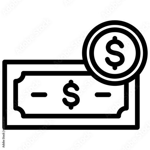Money Outline Icon