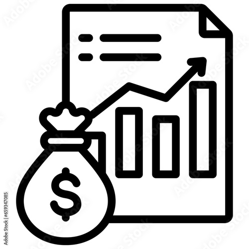 Capital Outline Icon