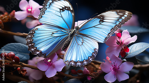 blue butterfly © JAX
