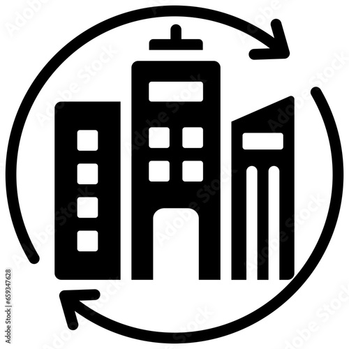 Assets Glyph Icon