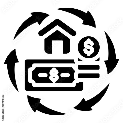 Sustainability Glyph Icon