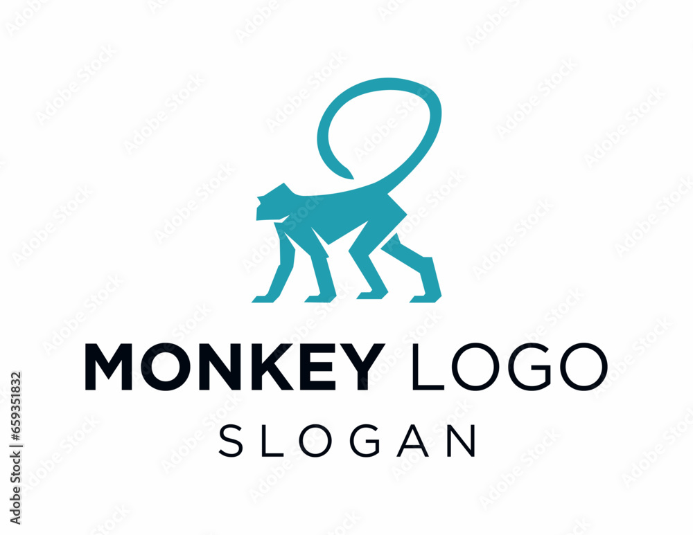 Logo design about Monkey on a white background. made using the CorelDraw application. Logo design about Monkey on a white background. made using the CorelDraw application.