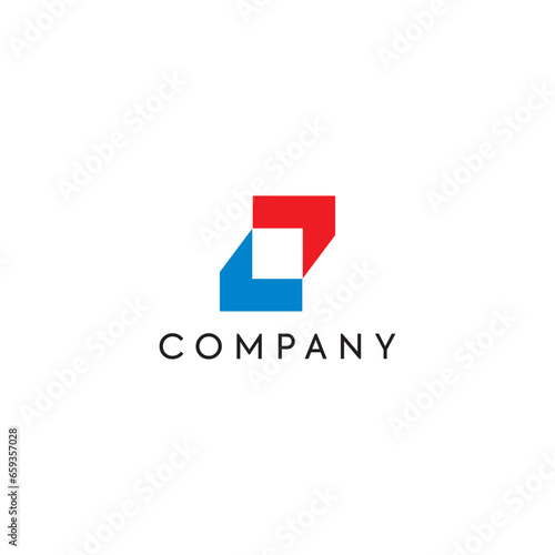 Free Download Financial connection business, logo, design, brand identity, flat logo, company, editable, vector - GFXLoad