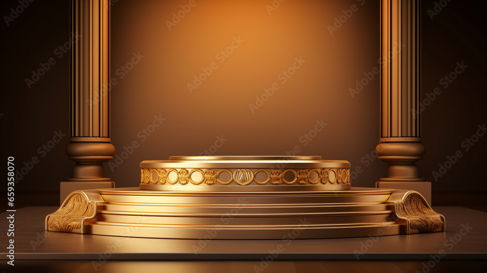 3d luxury podium for your product. Generative AI 3d luxury podium for your product. Generative AI