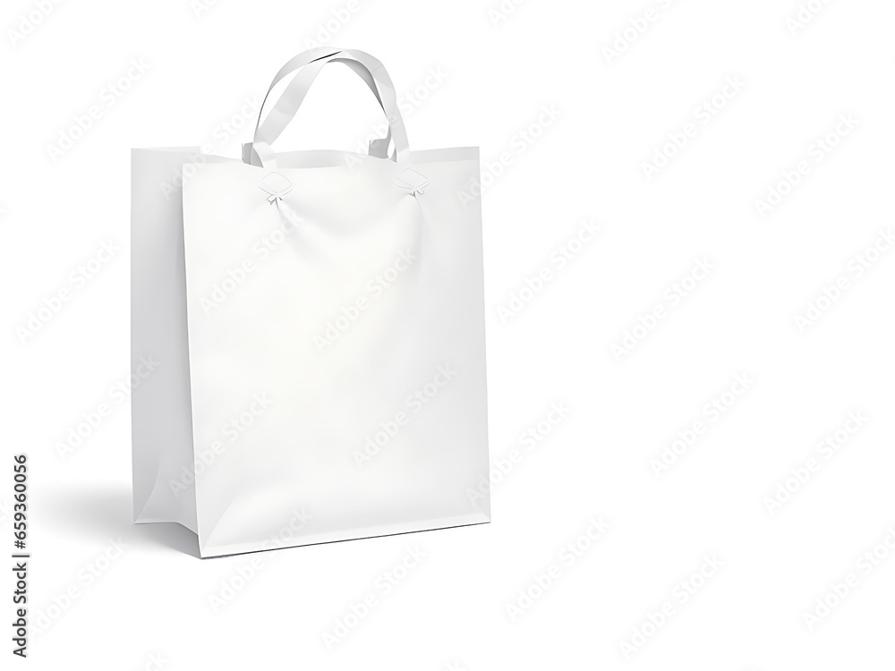paper bag isolated on white paper bag isolated on white