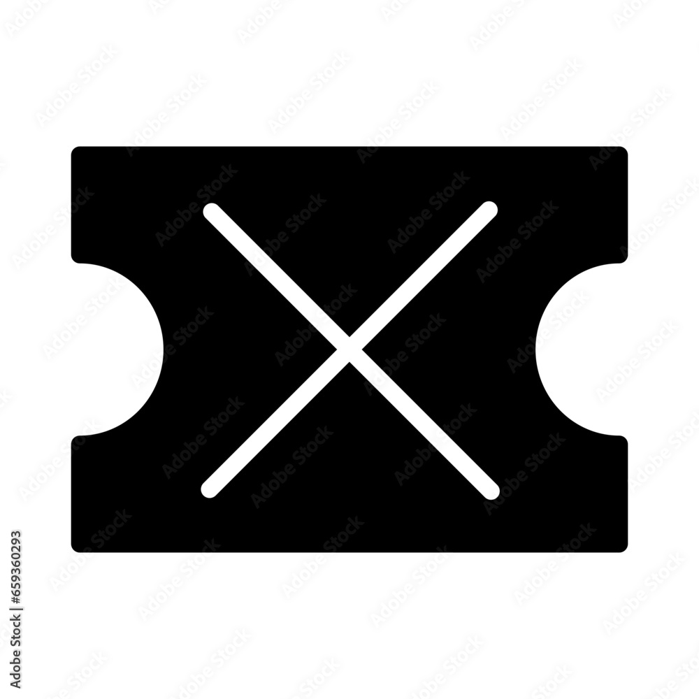 Match Stadium Ticket Icon Match Stadium Ticket Icon