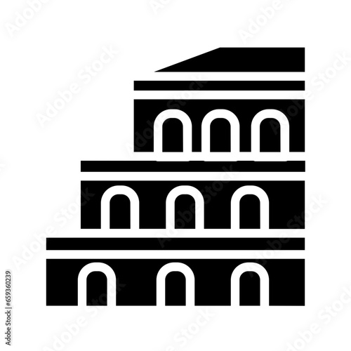 Building Coliseum Landmark Icon