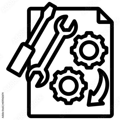 Restore Outline Icon