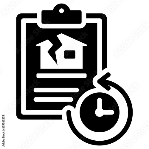 Planned Obsolescence Glyph Icon