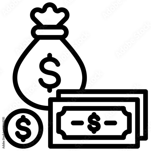 Finance Outline Icon