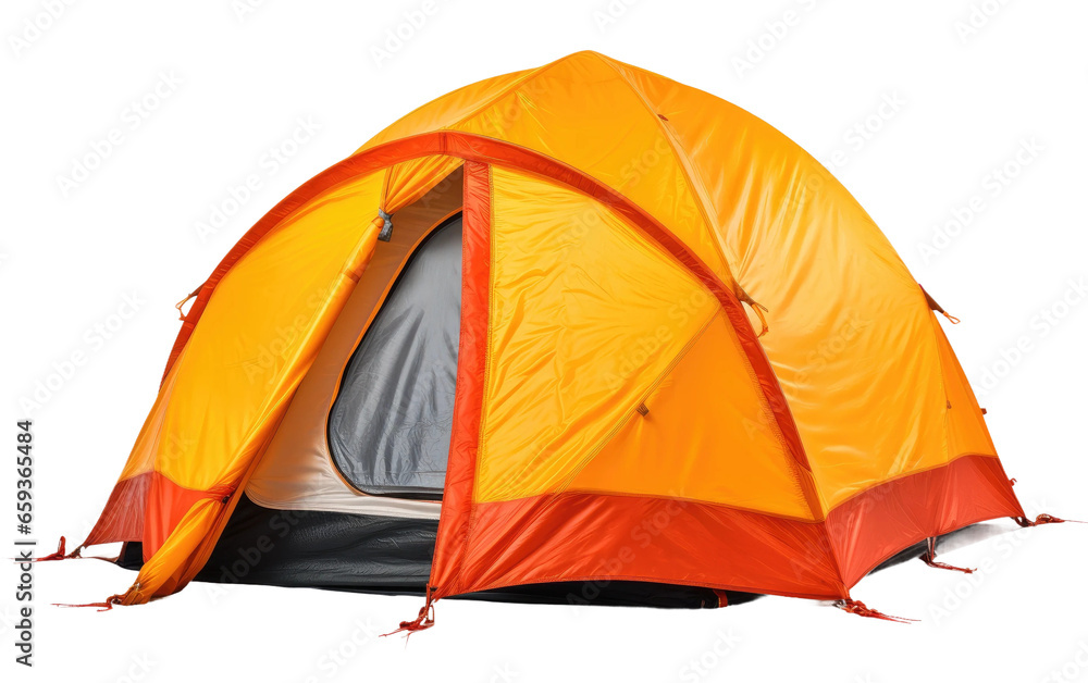 Four Seasons Fortress tent on isolated background