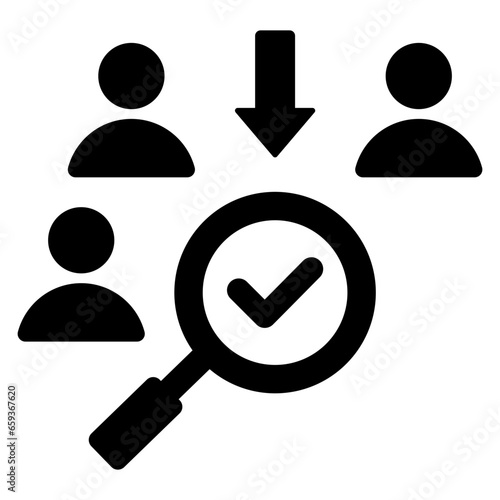 Quality Requirement Glyph Icon