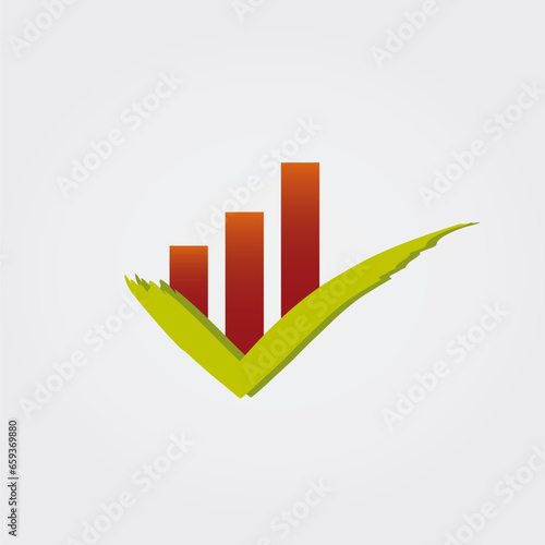 Icône pour la conception de logos Finance Immobilier et Gestion d'actifs Graphique Flèche Trading Commerce Private Equity Banque Vecteur
