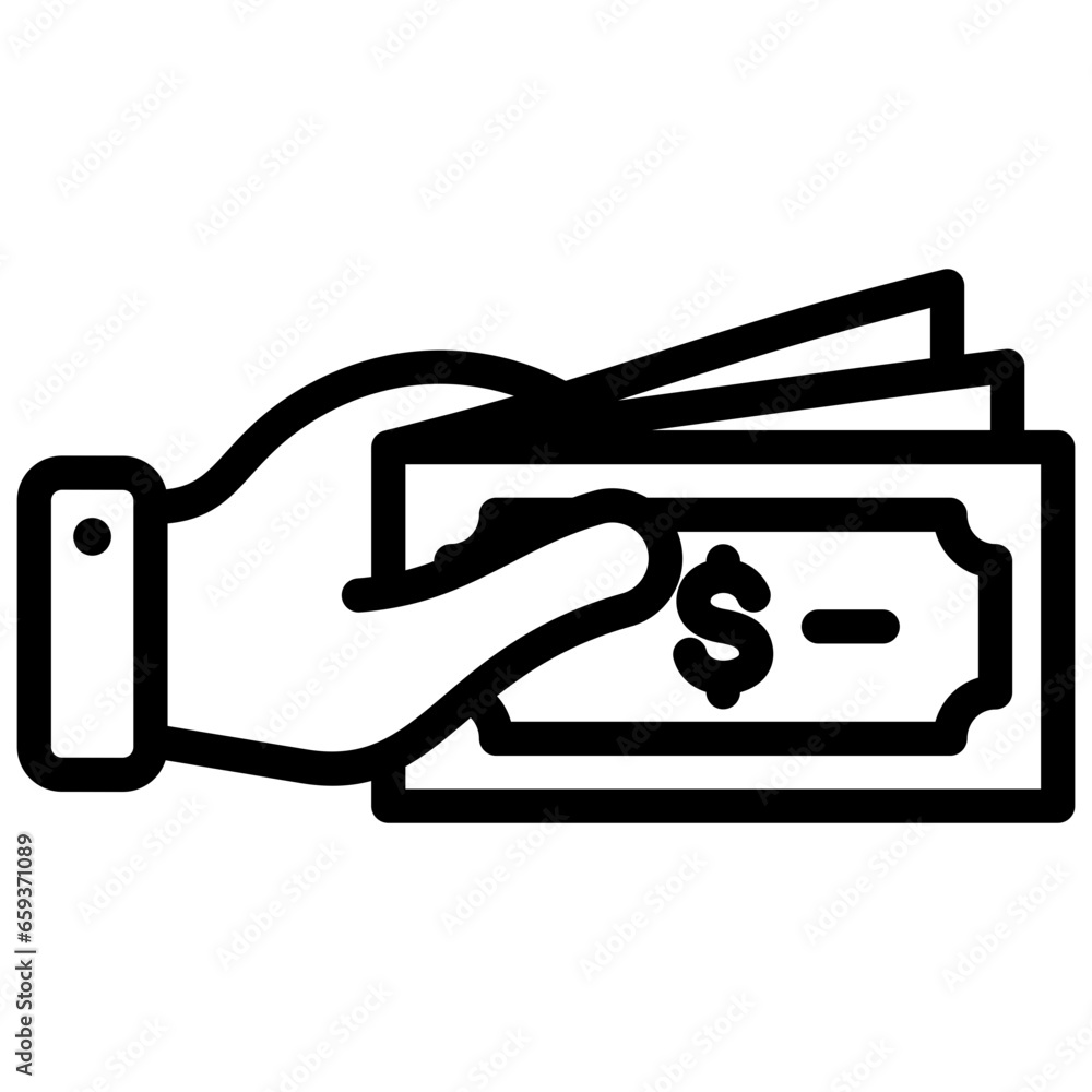 Payment Outline Icon Payment Outline Icon
