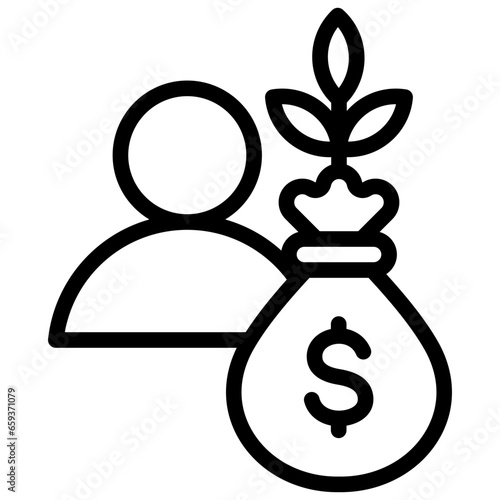 Investor Outline Icon