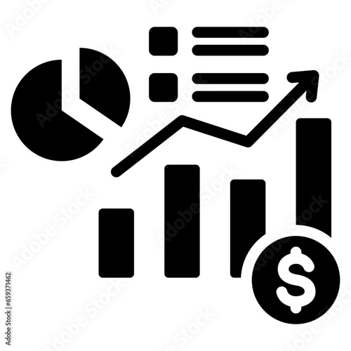 Business Glyph Icon