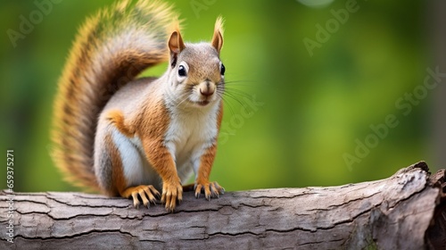 Squirrels are members of the Sciuridae family, which also contains small and medium-sized rodents. Tree squirrels, ground squirrels, chipmunks, marmots.