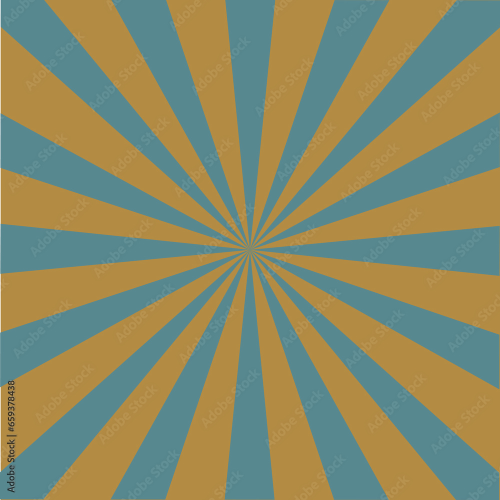 Obraz premium retro sunburst background