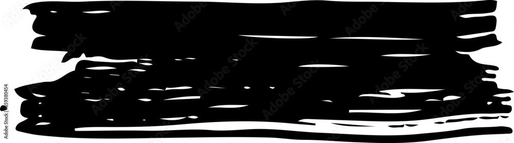Black Long Brush Stroke Black Long Brush Stroke