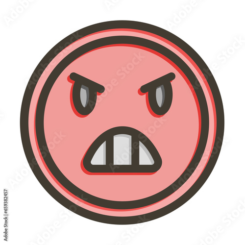 Anger Icon Design