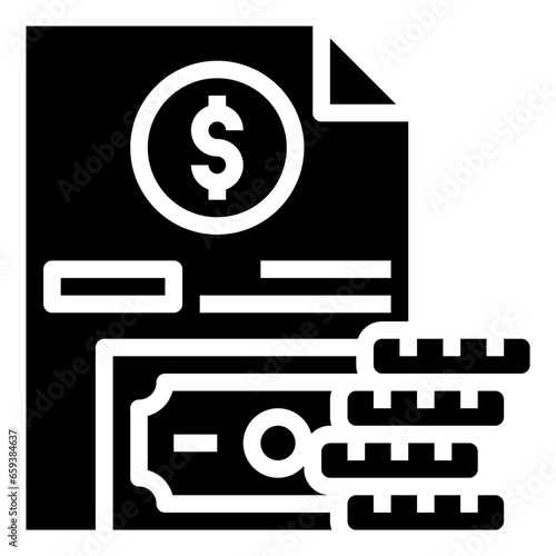 financial amount filled outline icon,linear,outline,graphic,illustration