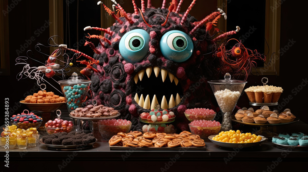 Monster Candy Buffet