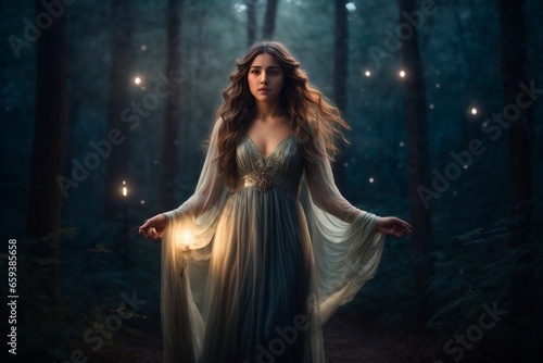 Discover the Enchanting Beauty of a Hauntingly Beautiful Young Woman