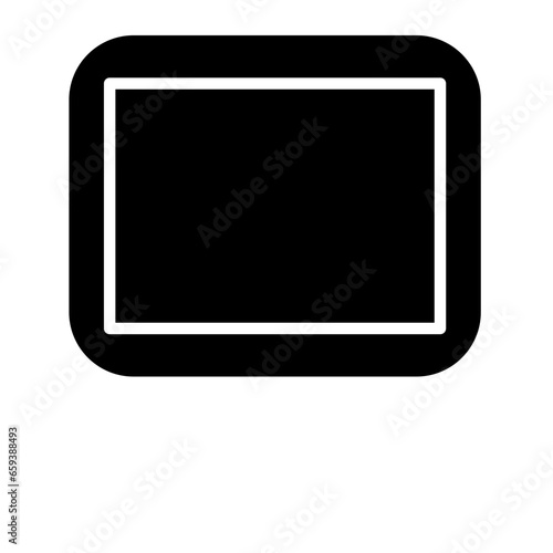 monitor ghlyp icon, icon, screen, technology, monitor, vector, digital, computer, symbol, electronic, device, display, pc, illustration, set, internet, phone, web, mobile, sign, network, tablet, lapto