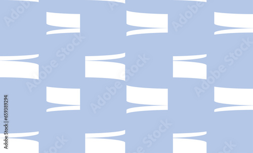 seamless pattern with two tone blue and white strip and block checkerboard horizontal strip repeat pattern, replete image, design for fabric printing
