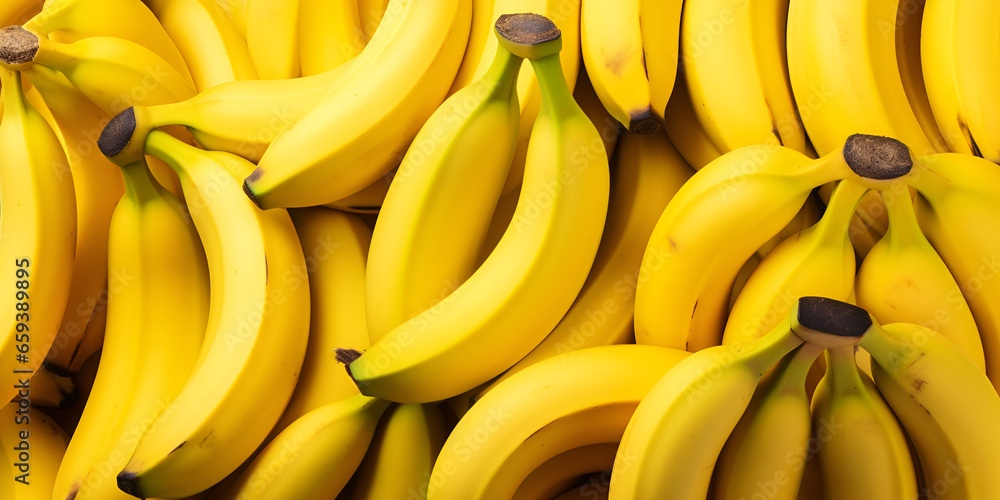 Natural fruit wallpaper background with fresh bananas Natural fruit wallpaper background with fresh bananas